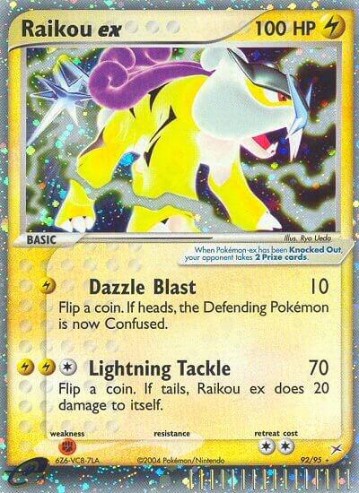Raikou EX 92 - Team Magma vs Team Aqua Pokémon kaart kopen - Elite TCG Shop