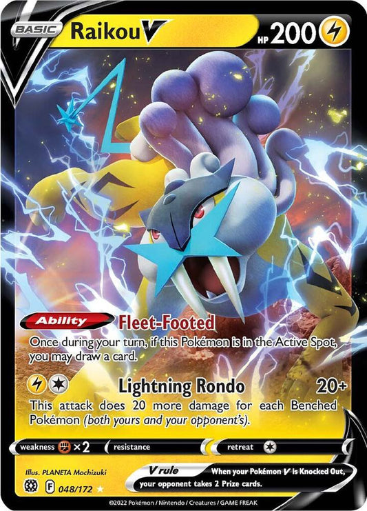 Raikou V 048/172 - Brilliant Stars Pokémon kaart kopen - Elite TCG Shop