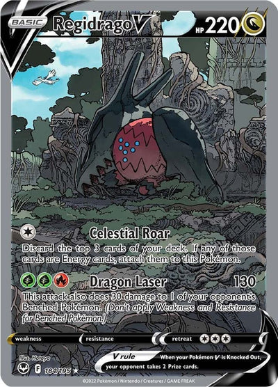 Regidrago V 184/195 - SWSH Silver Tempest