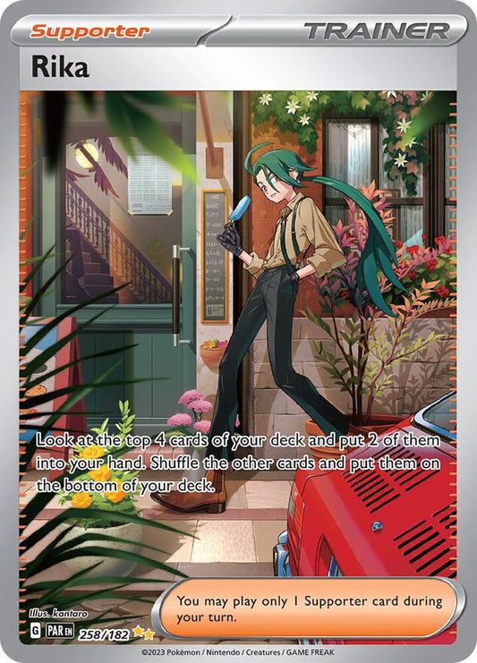 Rika 258 - Paradox Rift Illustration Rare Pokémon kaart kopen - Elite TCG Shop
