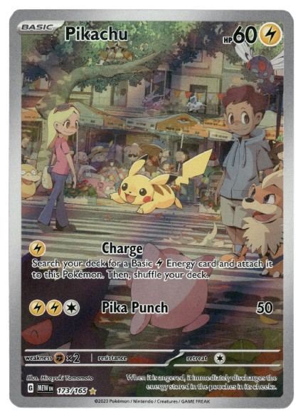 Pikachu 173/165 - Scarlet & Violet 151