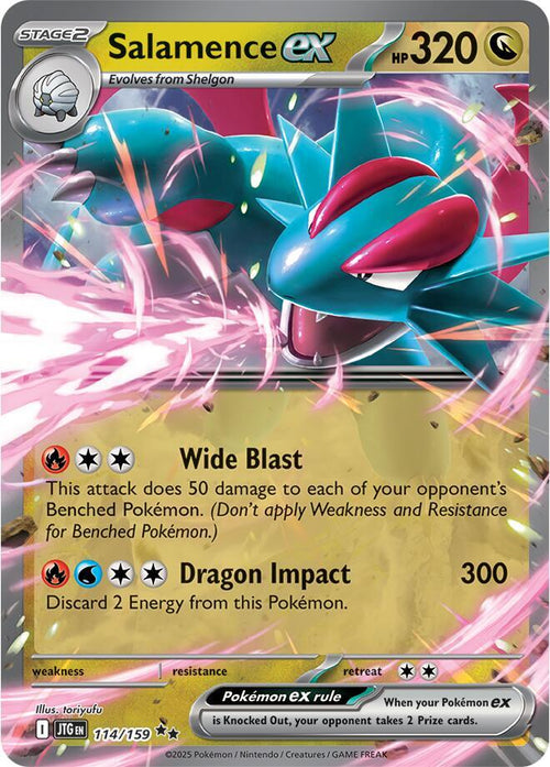 Salamence ex 114/159 -Journey Together