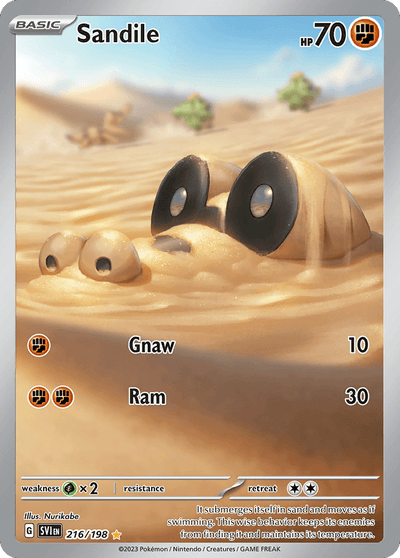 Sandile 216/198 - Scarlet & Violet Base Set