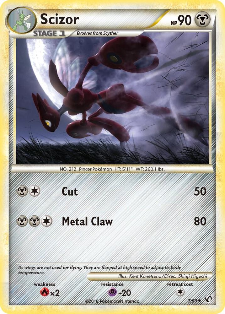 Scizor 007 - Undaunted Holofoil Pokémon kaart kopen - Elite TCG Shop
