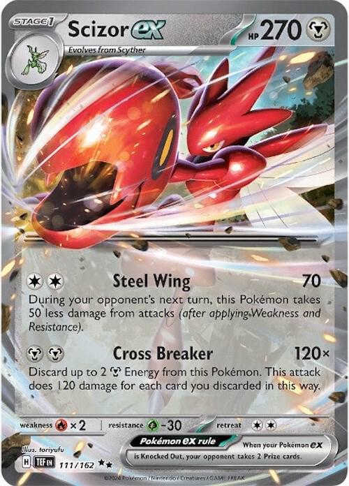 Scizor EX 111/162 - SV05 Temporal Forces