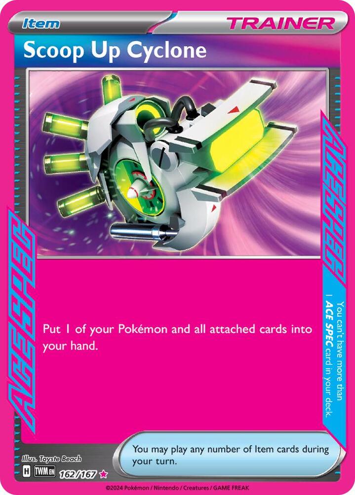 Scoop Up Cyclone ACE 162 - Twilight Masquerade Pokémon kaart kopen - Elite TCG Shop