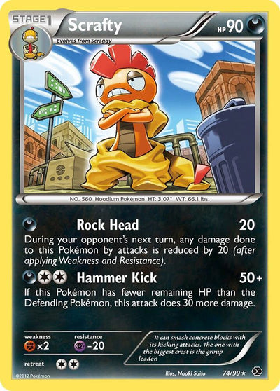 Scrafty Holo 74 - Next Destinies