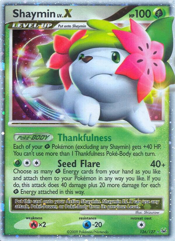 Shaymin Lv. X (Land Form) 126/127 - DP Platinum Pokémon kaart kopen - Elite TCG Shop