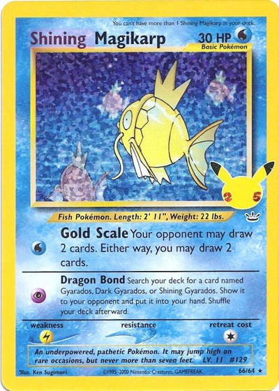 Shining Magikarp 66/64 - Celebrations