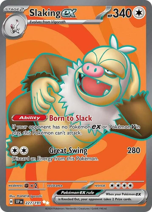 Slaking EX 227/191 - SV08 Surging Sparks