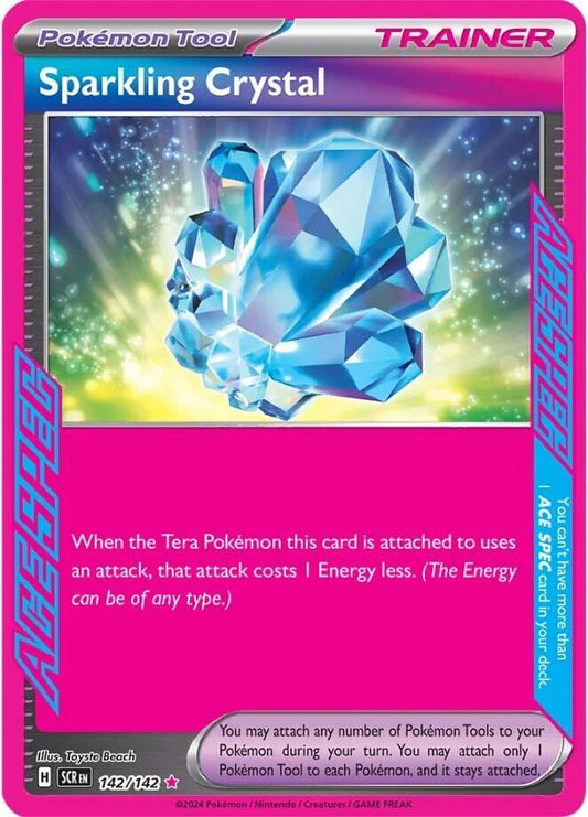Sparkling Crystal ACE 142 - Stellar Crown Pokémon kaart kopen - Elite TCG Shop
