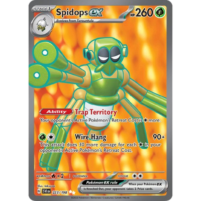 Spidops ex 223/198 - Scarlet & Violet Base Set