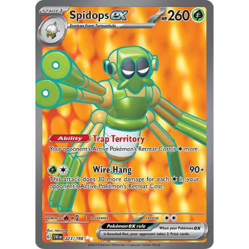 Spidops ex 223/198 - Scarlet & Violet Base Set