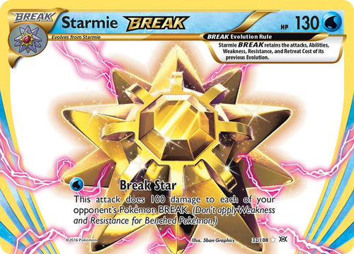 Starmie BREAK 32- XY - Evolutions