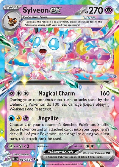 Sylveon ex 041/131 - Prismatic Evolutions
