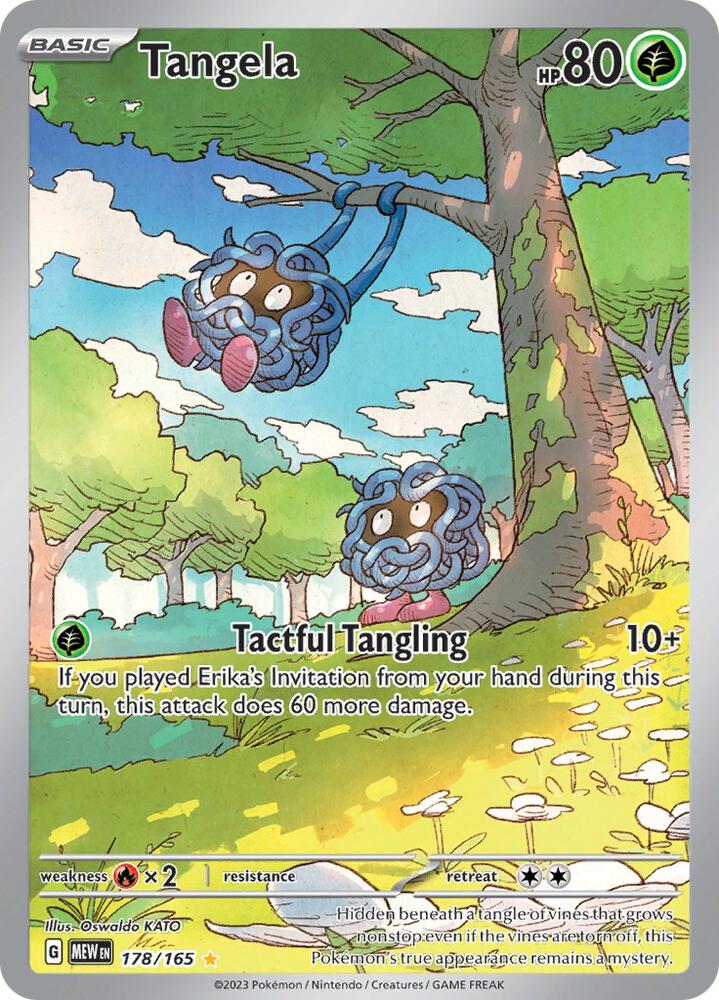 Tangela 178/165 - Scarlet & Violet 151 Pokémon kaart kopen - Elite TCG Shop