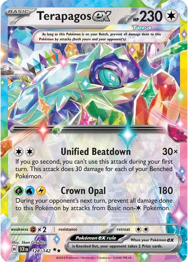 Terapagos EX 128 - Stellar Crown Pokémon kaart kopen - Elite TCG Shop