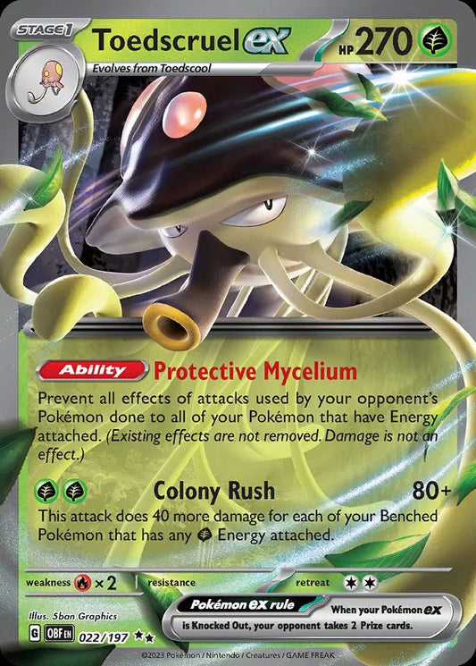 Toadscruel EX 005 - Paldean Fates Pokémon kaart kopen - Elite TCG Shop