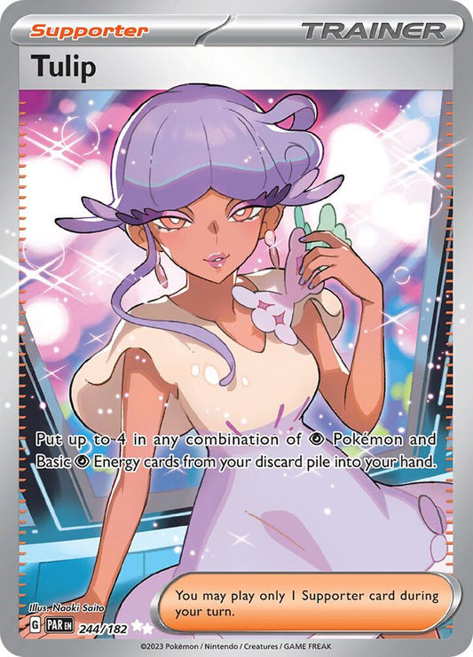 Tulip 244 - Paradox Rift Full Art Pokémon kaart kopen - Elite TCG Shop