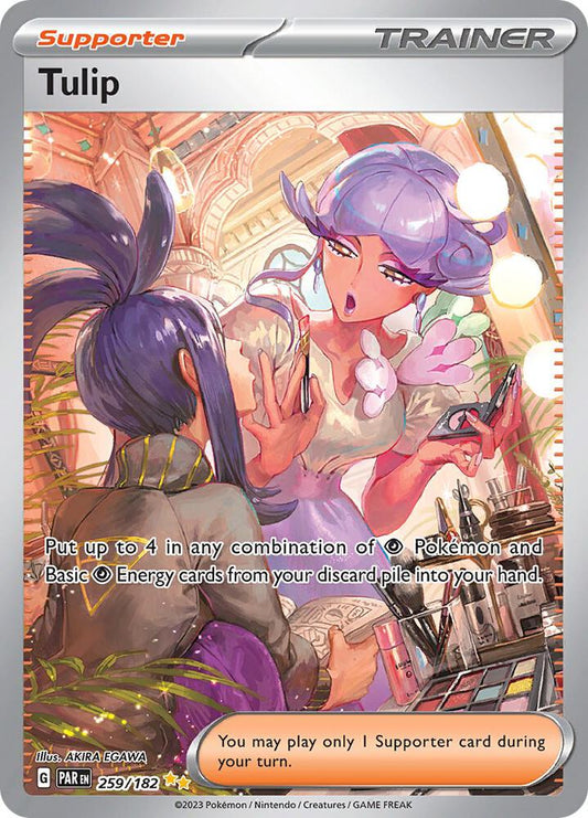Tulip 259 - Paradox Rift Illustration Rare Pokémon kaart kopen - Elite TCG Shop