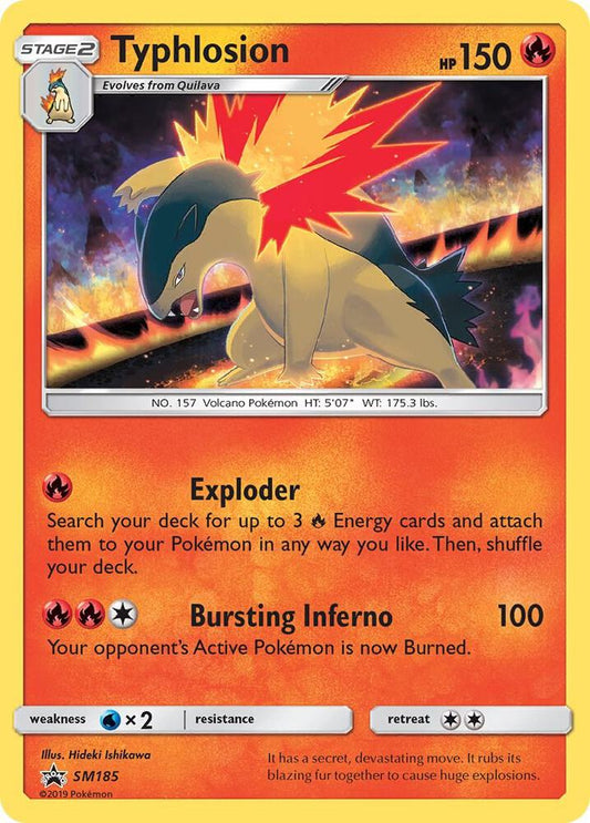 Typhlosion - SM185 - SM Promos Pokémon kaart kopen - Elite TCG Shop