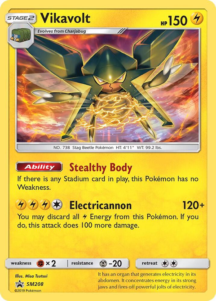 Vikavolt - SM208 - SM Promos Pokémon kaart kopen - Elite TCG Shop