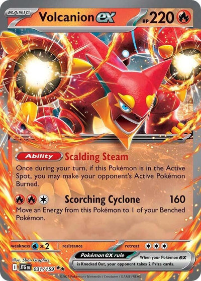 Volcanion EX 031/159 - SV09 Journey Together