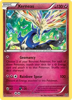 Xerneas - 96/146 (Cracked Ice Holo) - Deck Exclusives